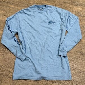 Salt Life Light Blue Long Sleeve Graphic Tee